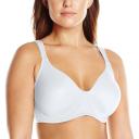 Leading Lady Brigitte Seamless Underwire Full Coverage Plus Size Bra - White - 28C
