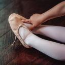 Leather Ballet Shoes 7 / Pink