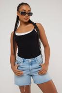 Lee 90s Mid Straight Short Replica Blue, AU 8 / Denim - Light