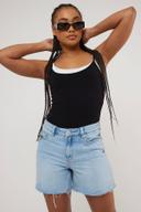 Lee 90s Mid Straight Short Replica Blue, AU 8 / Denim - Light