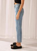 Lee High Moms Slim Hemp Jean Creation Blue, AU 10 / Denim - Mid