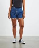 Lee High Relaxed Short in Indigo 8