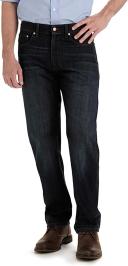 Lee Men's Big & Tall Custom Fit Relaxed Straight Leg