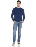 Lee Men's Extreme Motion Straight Taper Jean, Blue Prodigy, 33W x 32L
