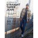 Lee Men's Extreme Motion Straight Taper Jean Boston 34W x 32L, Boston, 34W x 32L