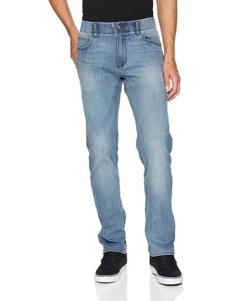 Lee Men's Extreme Motion Straight Taper Jean, Theo, 33W x 32L