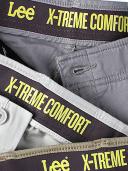 Lee Men's Performance Series Extreme Comfort Khaki Pant