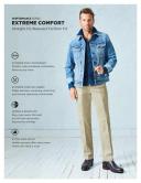 Lee Men's Performance Series Extreme Comfort Khaki Pant