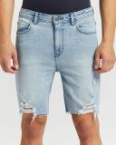 Lee Men's Z-Roadie Denim Shorts Soul Bleach Blue, Size 38