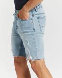 Lee Men's Z-Roadie Denim Shorts Soul Bleach Blue, Size 38