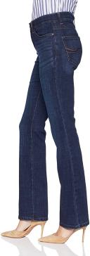Lee Women's Jeans Blue Size 16 Small Stretch Regular Fit Bootcut