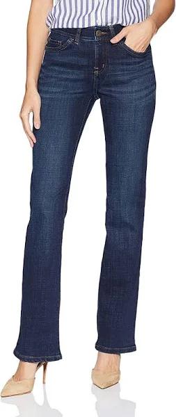 Lee Women's Jeans Blue Size 16 Small Stretch Regular Fit Bootcut