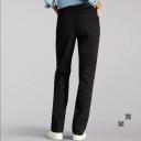 Lee Women's Missy Classic Fit Monroe Straight-Leg Jean, Black, 12
