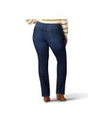 Lee Women's Plus-size Relaxed Fit Straight Leg Jeans