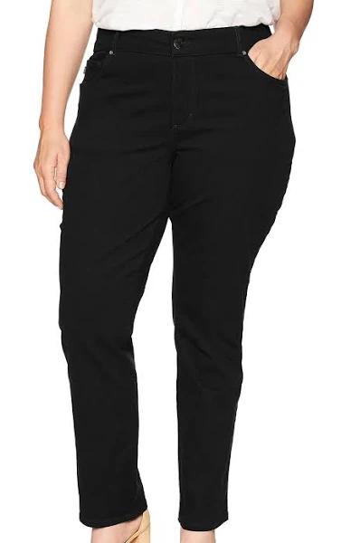 Lee Women's Plus-size Relaxed Fit Straight Leg Jeans