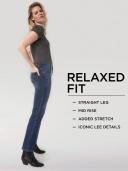 Lee Women's Relaxed Fit Straight Leg Jean