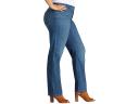 Lee Women’s Tall Instantly Slims Classic Relaxed Fit Monroe Straight Leg