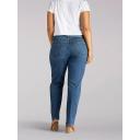 Lee Women’s Tall Instantly Slims Classic Relaxed Fit Monroe Straight Leg