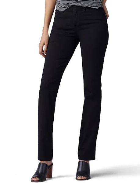 Lee Womens 34085 Motion Series Total Freedom Straight Leg Jean Jeans