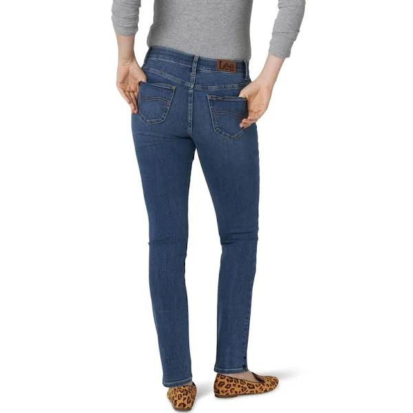 Lee Womens 34085 Motion Series Total Freedom Straight Leg Jean Jeans