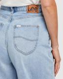 Lee Womens High Baggy Jean Delirium Blue Size 13