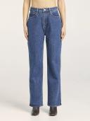 Lee Womens High Baggy Jeans Missy Blue Size 14