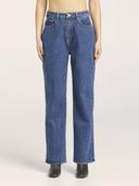 Lee Womens High Baggy Jeans Missy Blue Size 9
