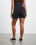 Lee Womens High Relaxed Shorts Black Theory Size 9