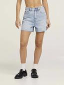Lee Womens High Relaxed Shorts Snapshot Blue Size 11