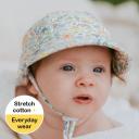 Legionnaire Hat With Strap - Lilac - 50cm / 1-2 Years / M Bedhead Hats