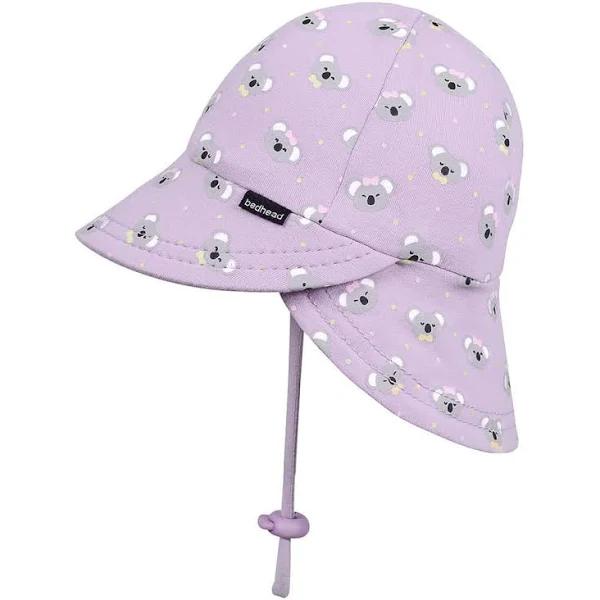 Legionnaire Hat With Strap - Lilac - 50cm / 1-2 Years / M Bedhead Hats