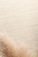 Leilani Modern Wool Cream Rug 80x300cm