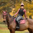 LeMieux Orchid Classic Horse Fly Hood - Medium
