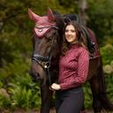 LeMieux Orchid Loire Horse Fly Hood - Medium