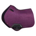 LeMieux ProSport Suede Close Contact Square - Blackcurrant - Large