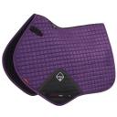 LeMieux ProSport Suede Close Contact Square - Blackcurrant - Large