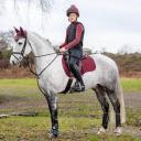 LeMieux proSPORT Suede GP/Jump Square Saddlecloth - Rioja