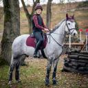 LeMieux proSPORT Suede GP/Jump Square Saddlecloth - Rioja