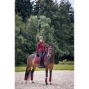 LeMieux proSPORT Suede GP/Jump Square Saddlecloth - Rioja