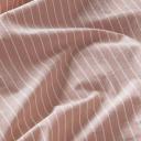 Leo Washed Cotton | Blush Wide Stripe Quilt Cover | Super King | Sheet Society