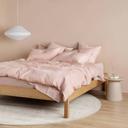 Leo Washed Cotton | Clay Quilt Cover | Double | Sheet Society