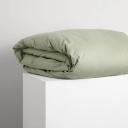 Leo Washed Cotton | Sage Quilt Cover | Super King | Sheet Society