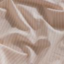 Leo Washed Cotton | Soft Apricot Stripe Quilt Cover | Super King | Sheet Society