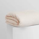 Leo Washed Cotton | Soft Apricot Stripe Quilt Cover | Super King | Sheet Society