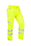 Leo Workwear Bideford Poly/Cotton Cargo Trouser Yellow