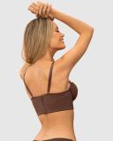 Leonisa 011911 Strapless Longline Push-Up Bra Black