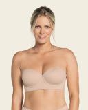 Leonisa 011911 Strapless Longline Push-Up Bra Black