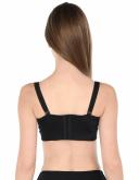 Leonisa 011911 Strapless Longline Push-Up Bra Black
