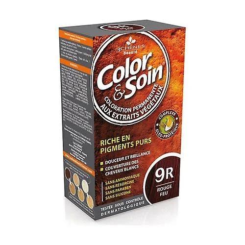 Les Trois Chenes Color & Care - Fire Red 135 ml