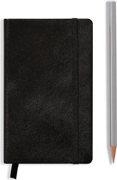 Leuchtturm1917 Notebook Pocket A6 Dotted - Leather Black